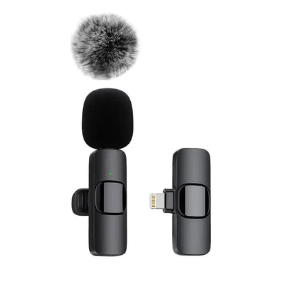 Mini Mic Pro Lavalier Wireless Microphones With Noise Cancelling